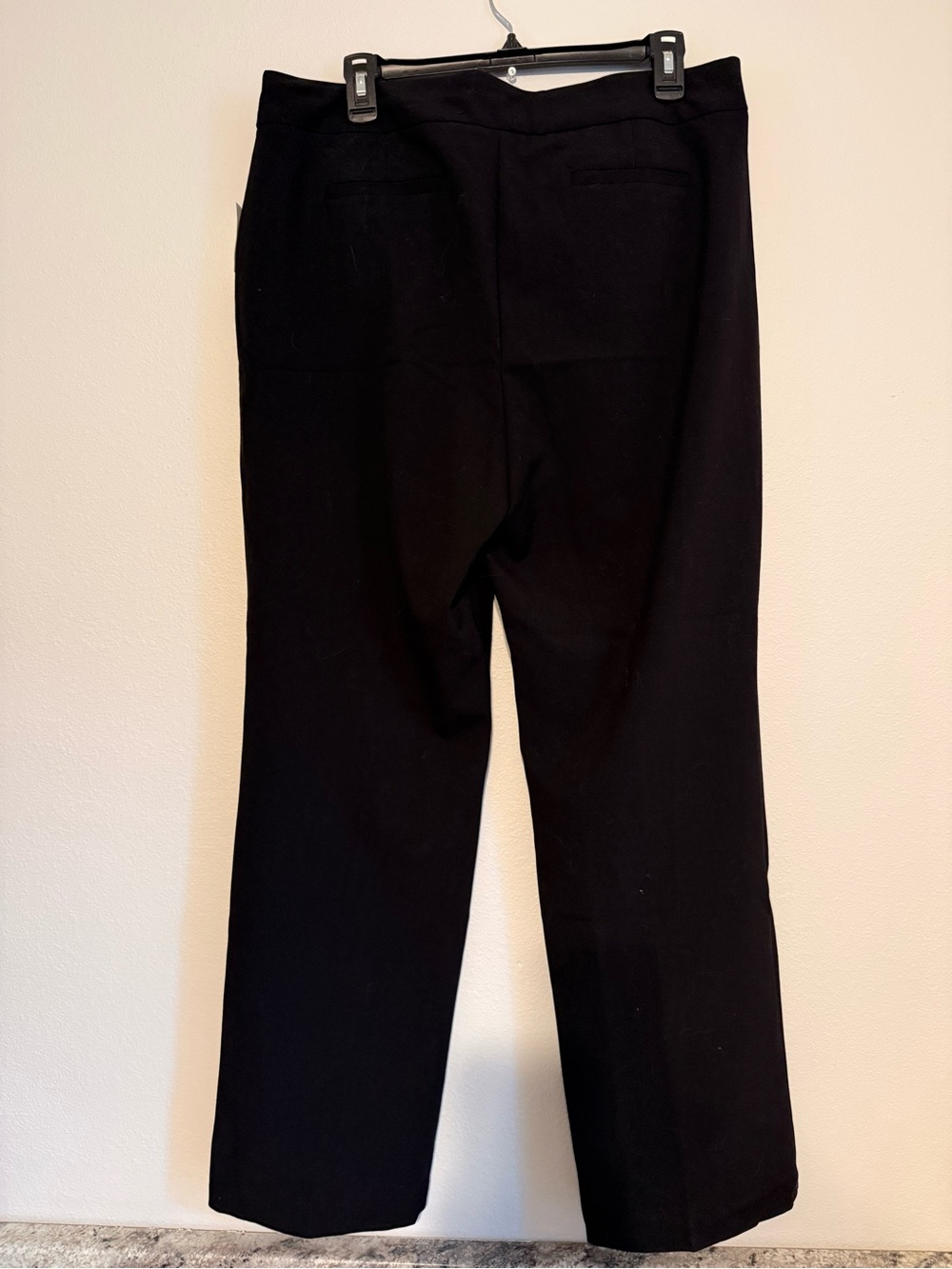 NY Collection Navy Ankle Trousers